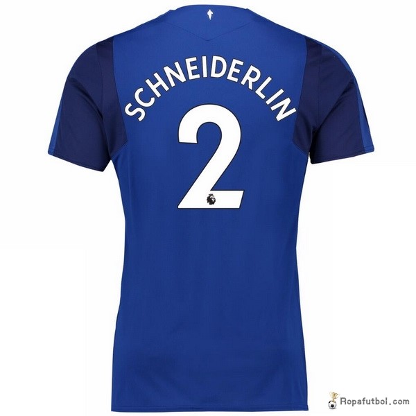 Camiseta Everton Replica Primera Ropa Schneiderlin 2017/18